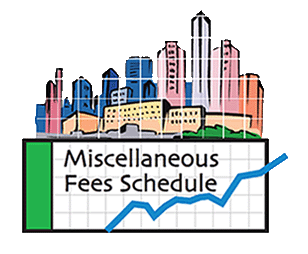 fee schedule